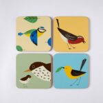 birdy coasters by magpie