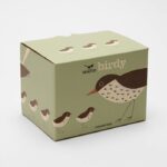 thrush mug birdy collection box