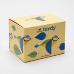 blue tit birdy collection mug in box