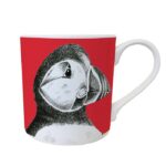 Perkins & Morley Mug Animal Ink J2A7M-Puffin