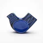 Hornsea Bird Dish small in blue