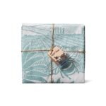 Kate Heiss tea towel powder blue